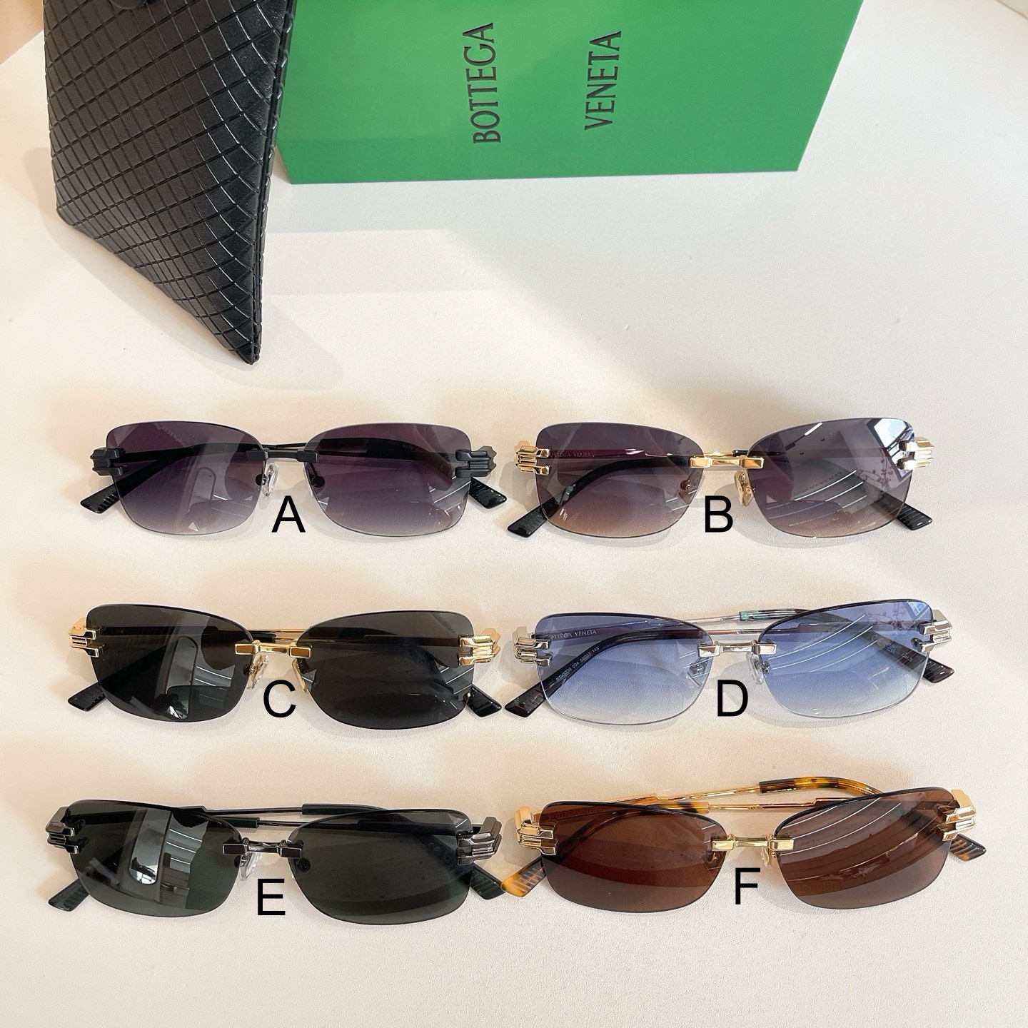 보테가베네타 Bottega Veneta BTV3738 57口13-145