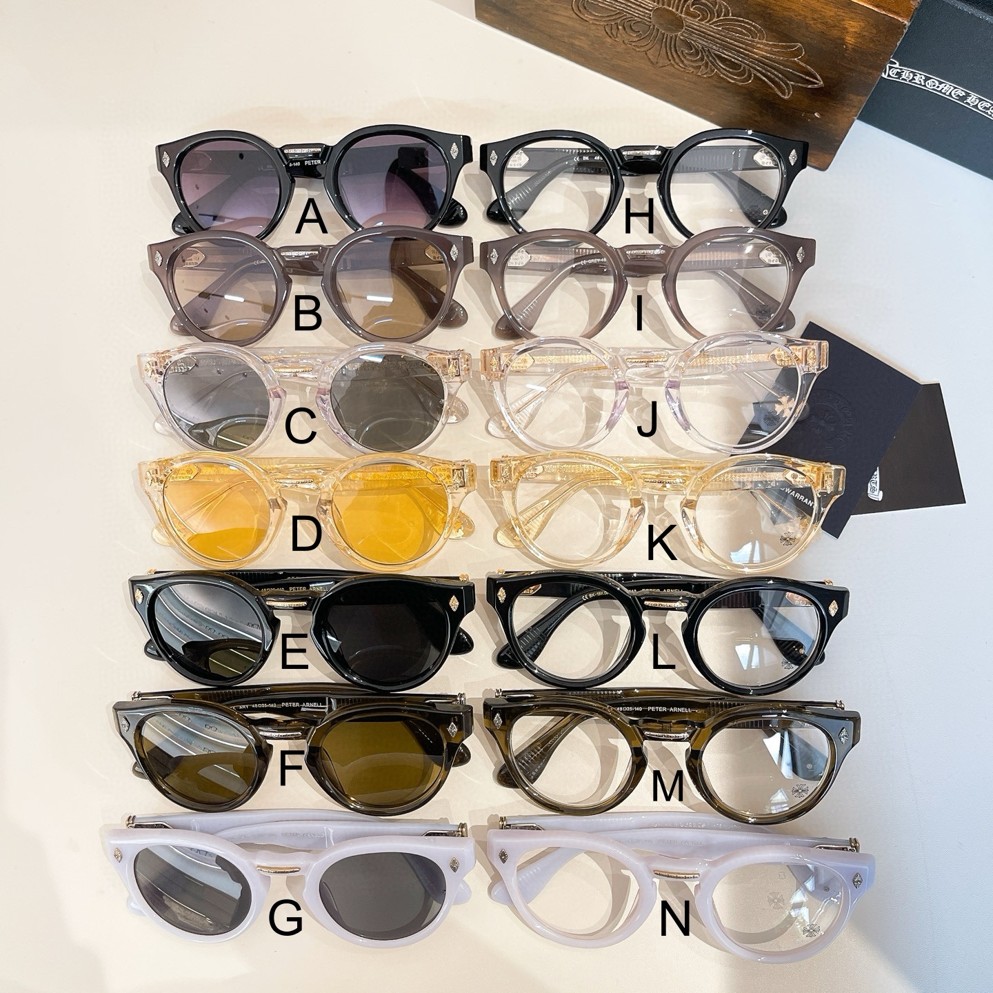 크롬하츠 Chrome Hearts PETERARNELL 48口25-140