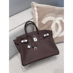 에르메스 Hermes Birkin 30cm Germany Leather 0G Rouge Sellier/silver