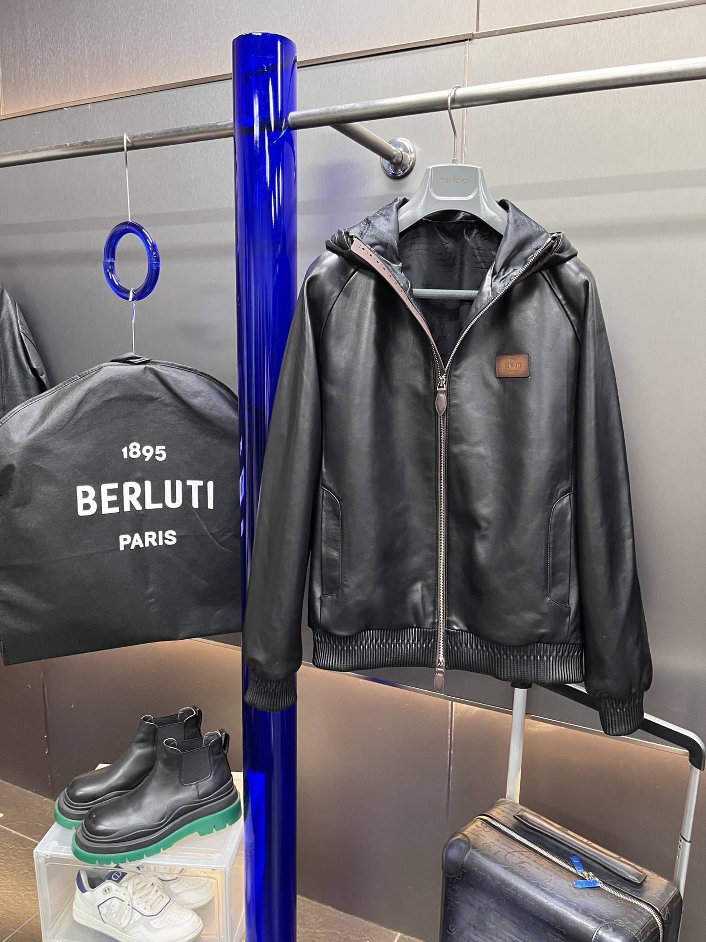 벨루티 BERLUTI 레더 재킷