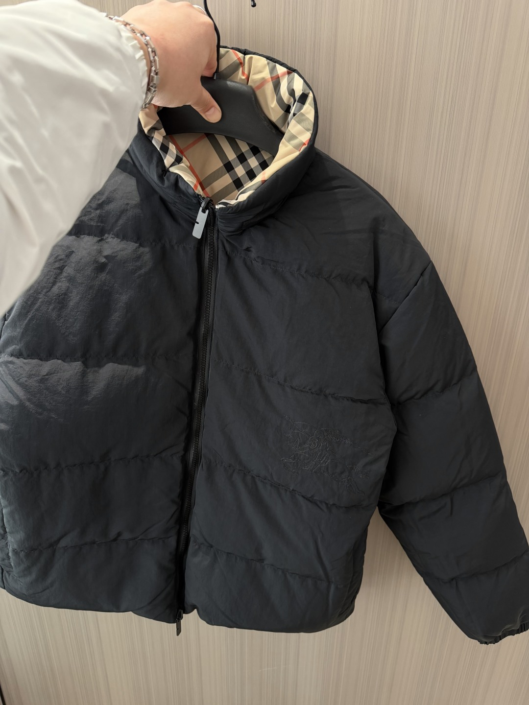 버버리 Burberry 양면 다운재킷