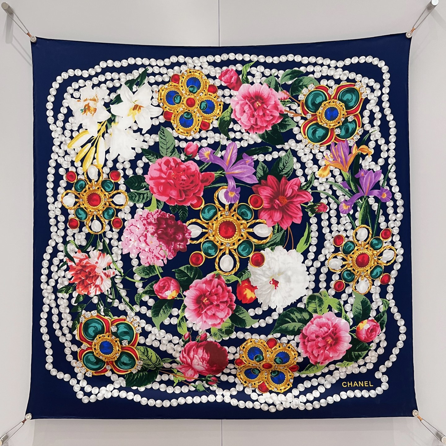 샤넬 CHANEL 스카프 90×90cm