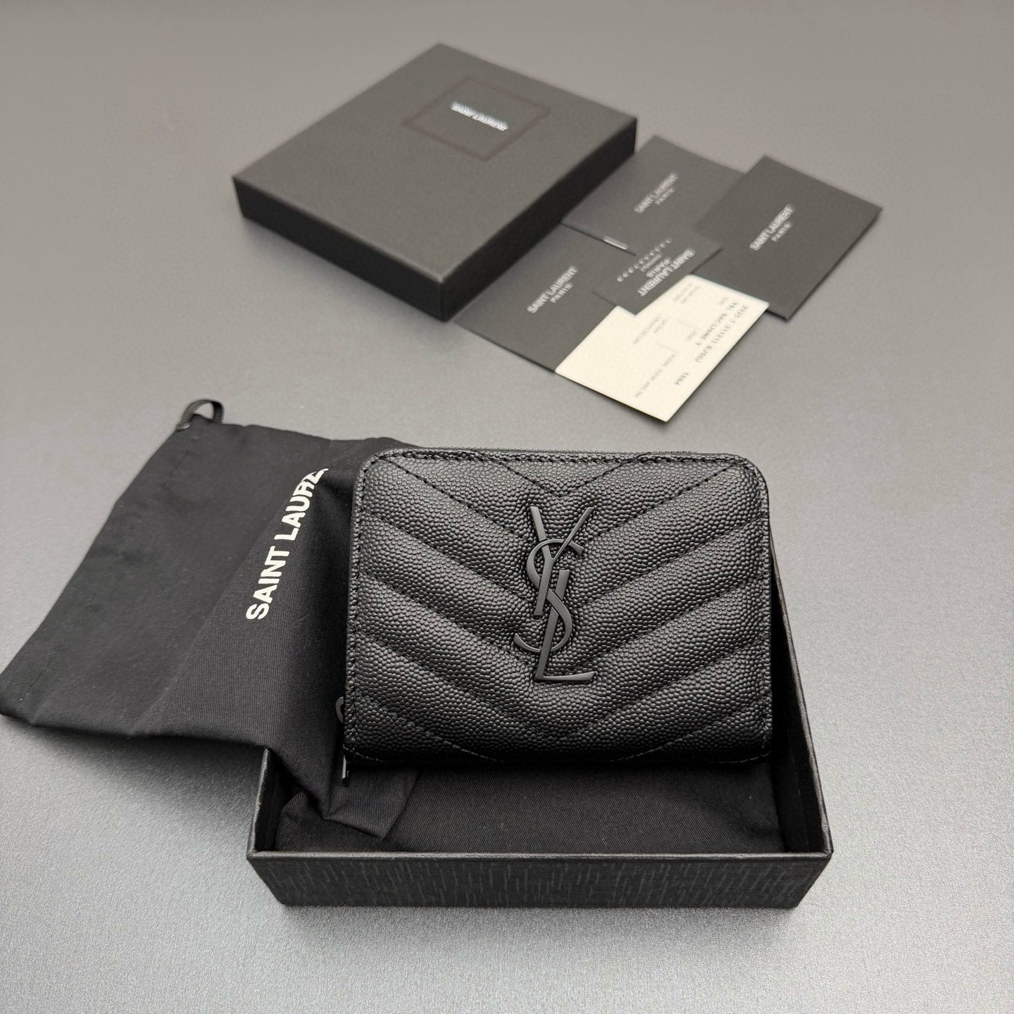 생로랑 Saint laurent/YSL 403723 MATELASSE 지갑 12CM