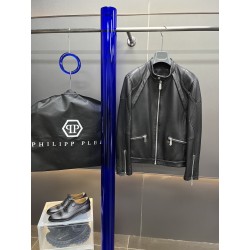 필립플레인 Philipp plein 레더자켓