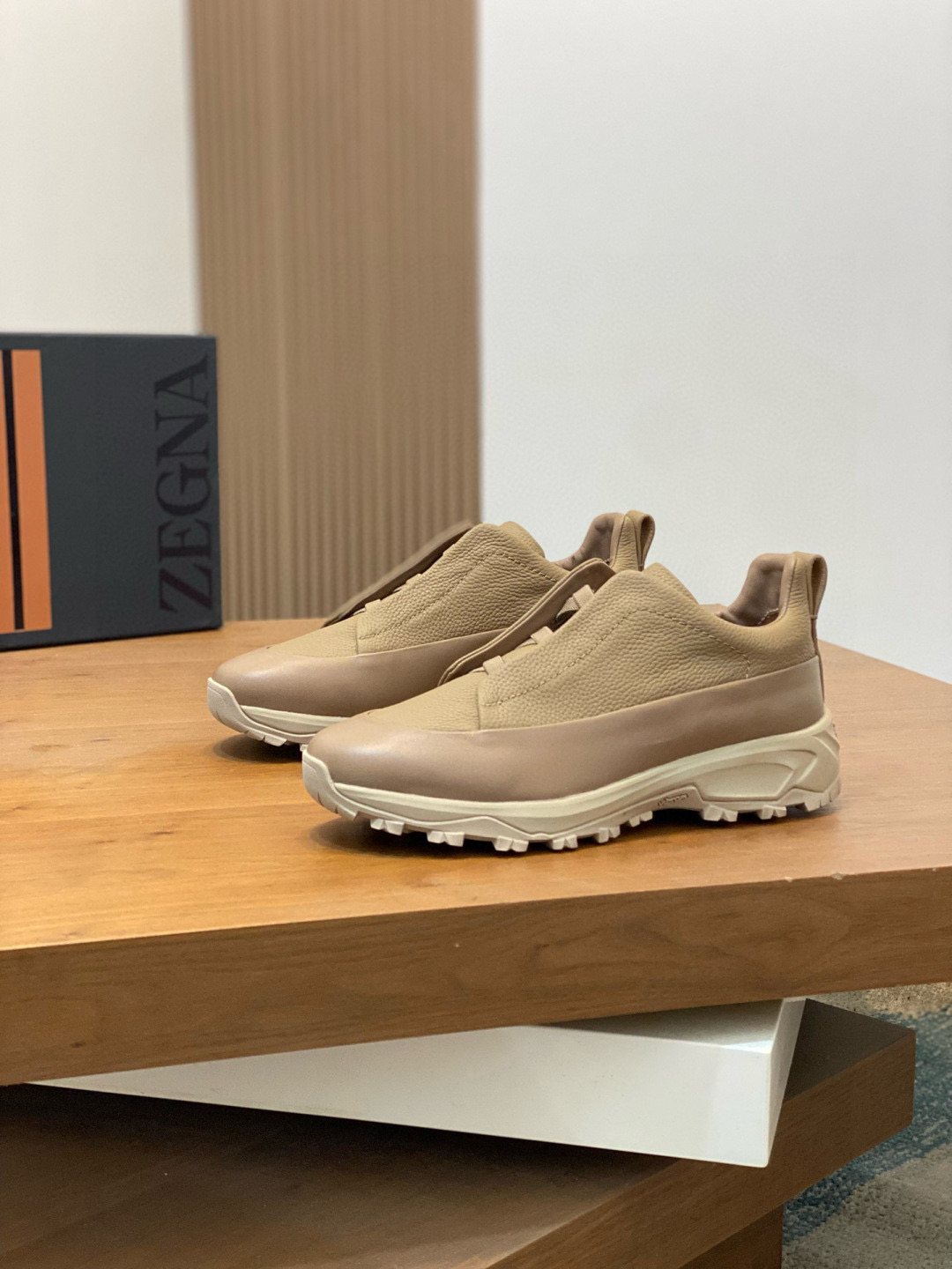 제냐 Zegna Triple StitchTM Monte 스니커즈