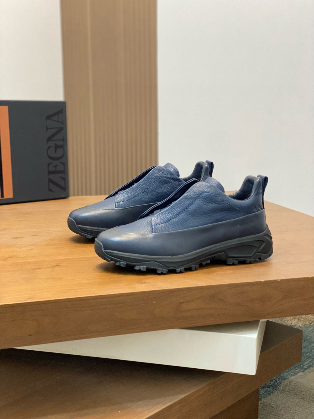 제냐 Zegna Triple StitchTM Monte 스니커즈