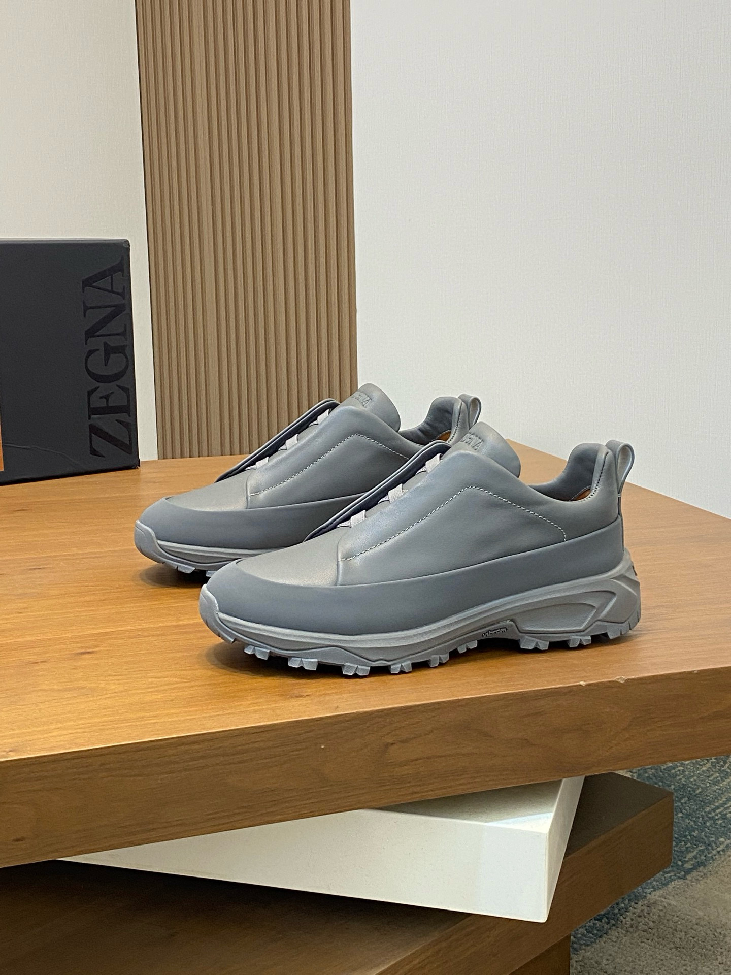 제냐 Zegna Triple StitchTM Monte 스니커즈