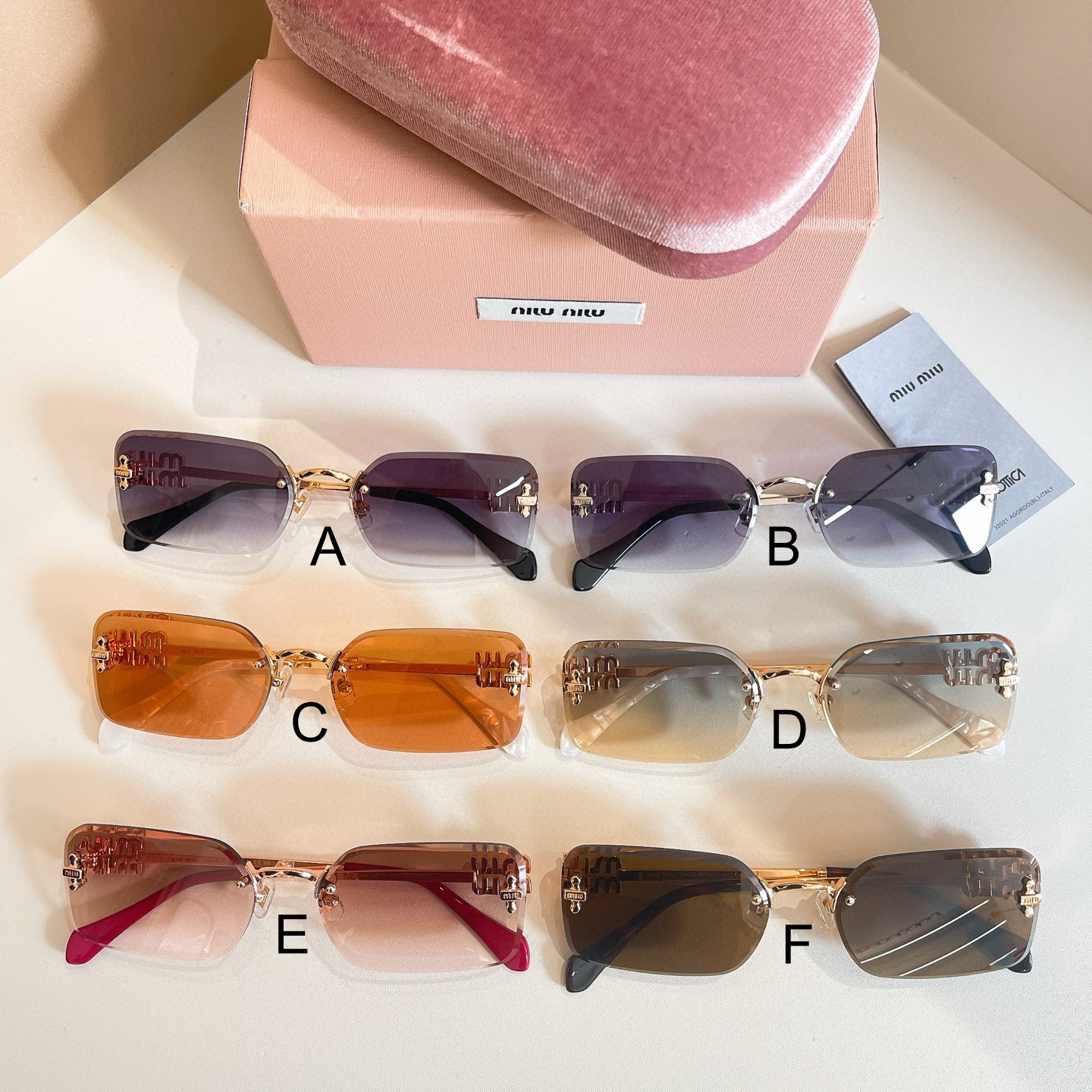 미우 미우 MIU MIU MU 166AV 62口19-143