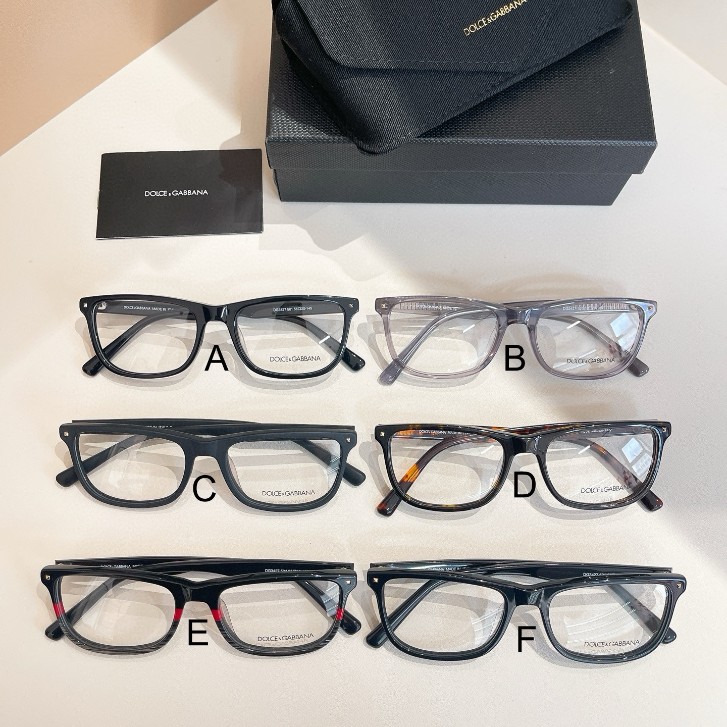 DOLCE&GABBANA DG3427 55口20-145