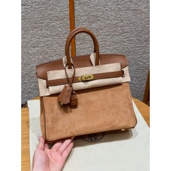 에르메스 Hermes Birkin Grizzly 25cm Grizzly and Swift 37 Gold/gold