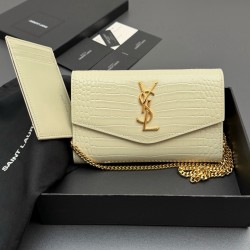 생로랑 Saint laurent/YSL 607788 ENVELOPE  체인 지갑 19cm