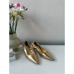 프라다 Prada 하이힐 gold