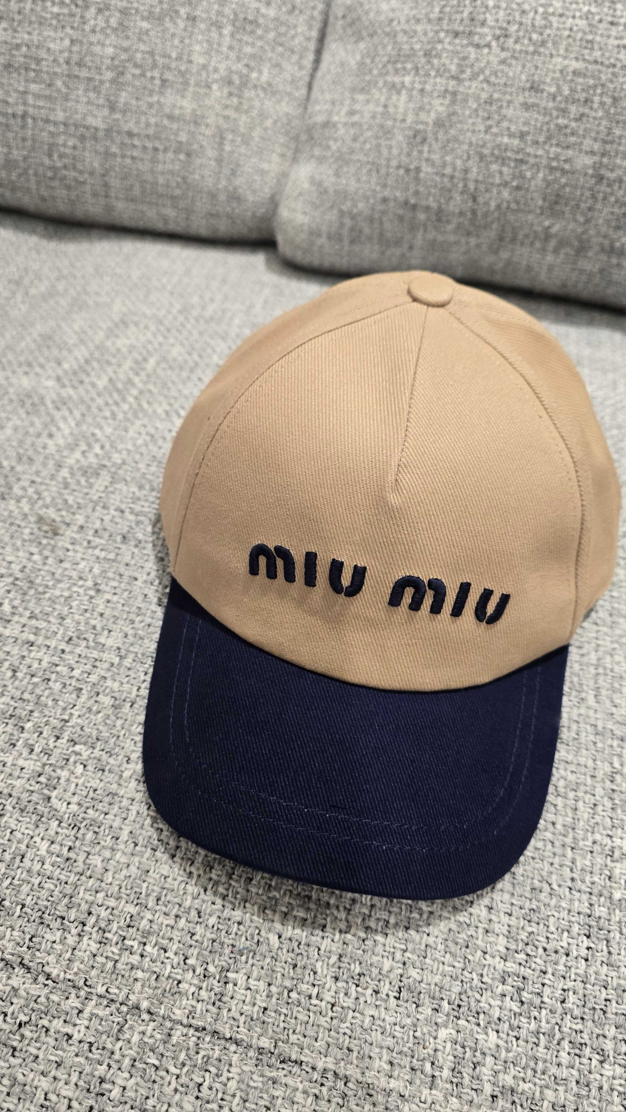 미우 미우 MIU MIU 베이스볼 캡