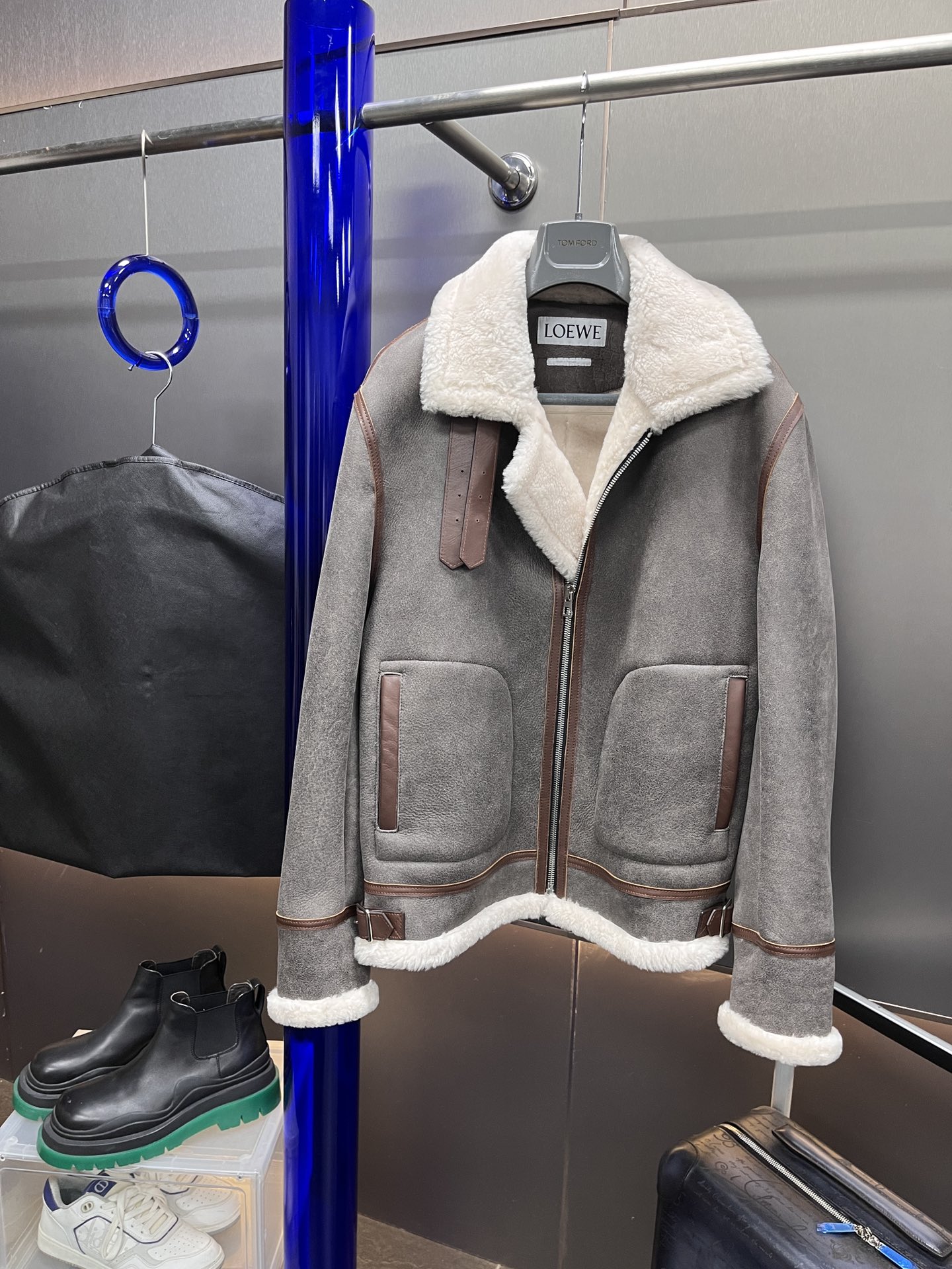 로에베 LOEWE 레더 재킷