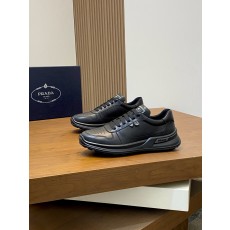 프라다 Prada Downtown 스니커즈 Black