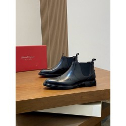 살바토레 페라가모 Salvatore Ferragamo Mocassin 앵클 부츠