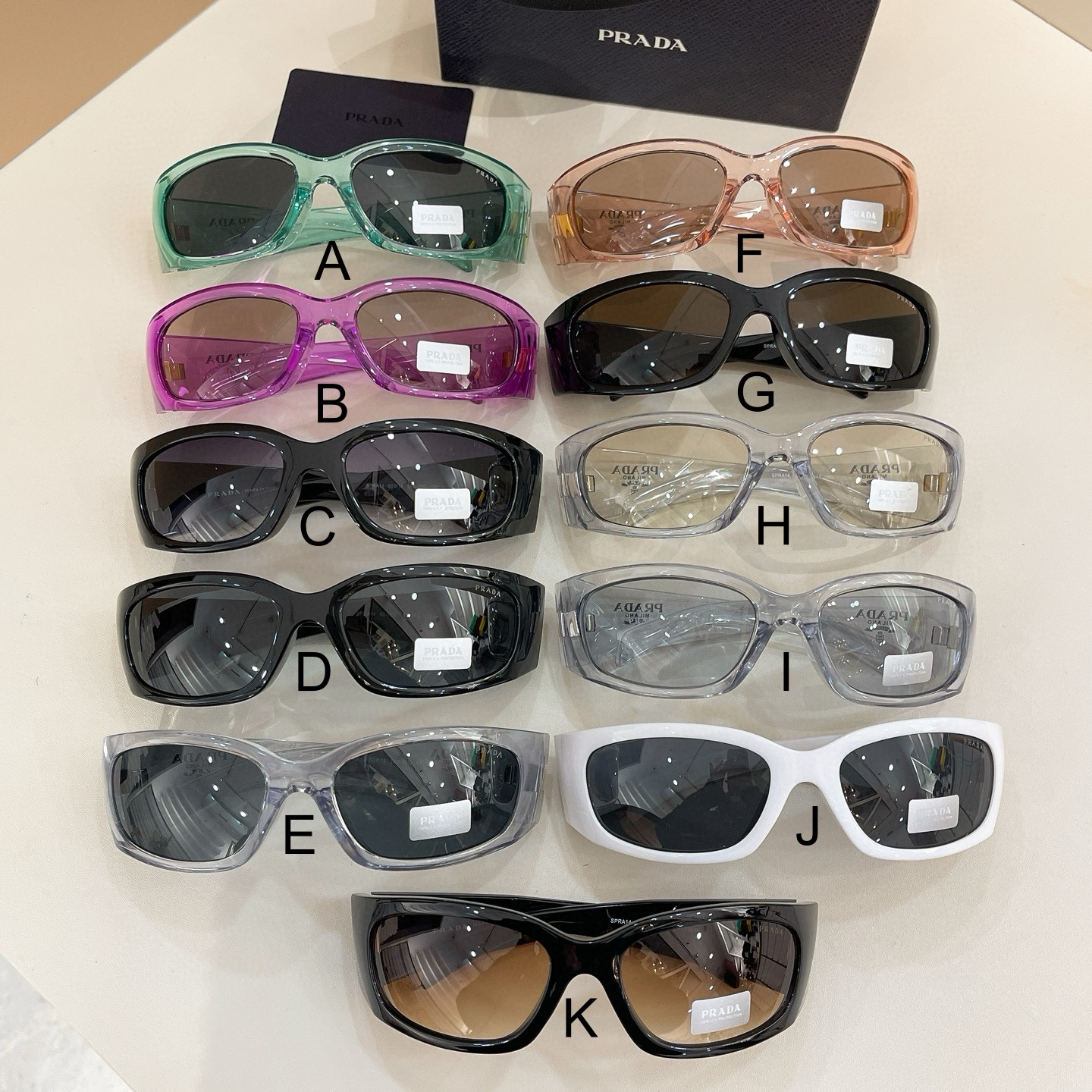 프라다 Prada SPR A14 60口18