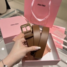 미우 미우 MIU MIU 벨트 35mm