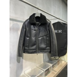 디올 DIOR 레더 재킷