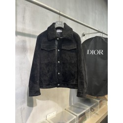 디올 DIOR 레더 재킷