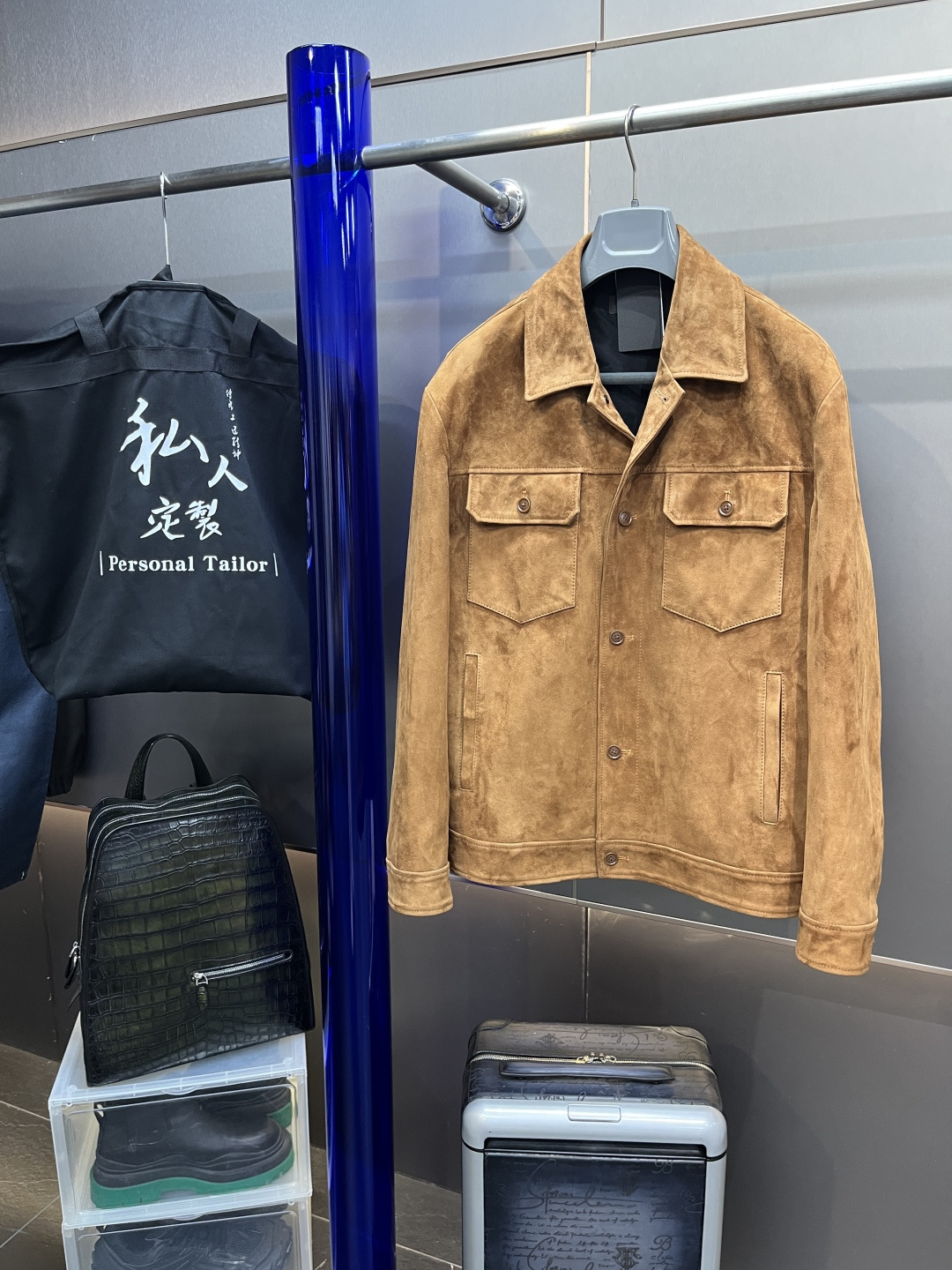 로로피아나 Loro Piana 레더자켓