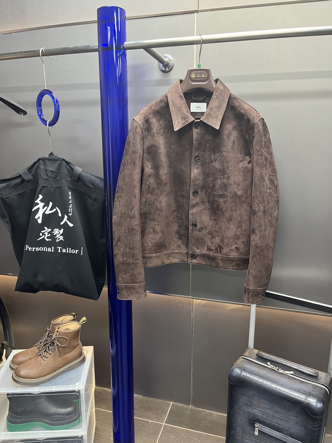 아미 파리 AMI Paris 레더자켓