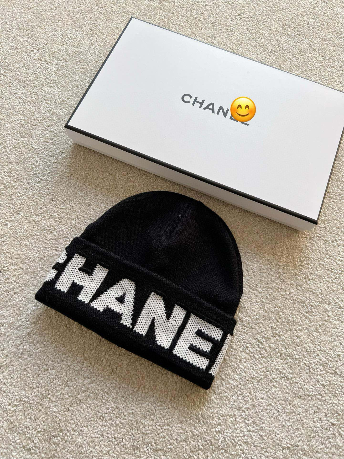 샤넬 CHANEL 모자 Black