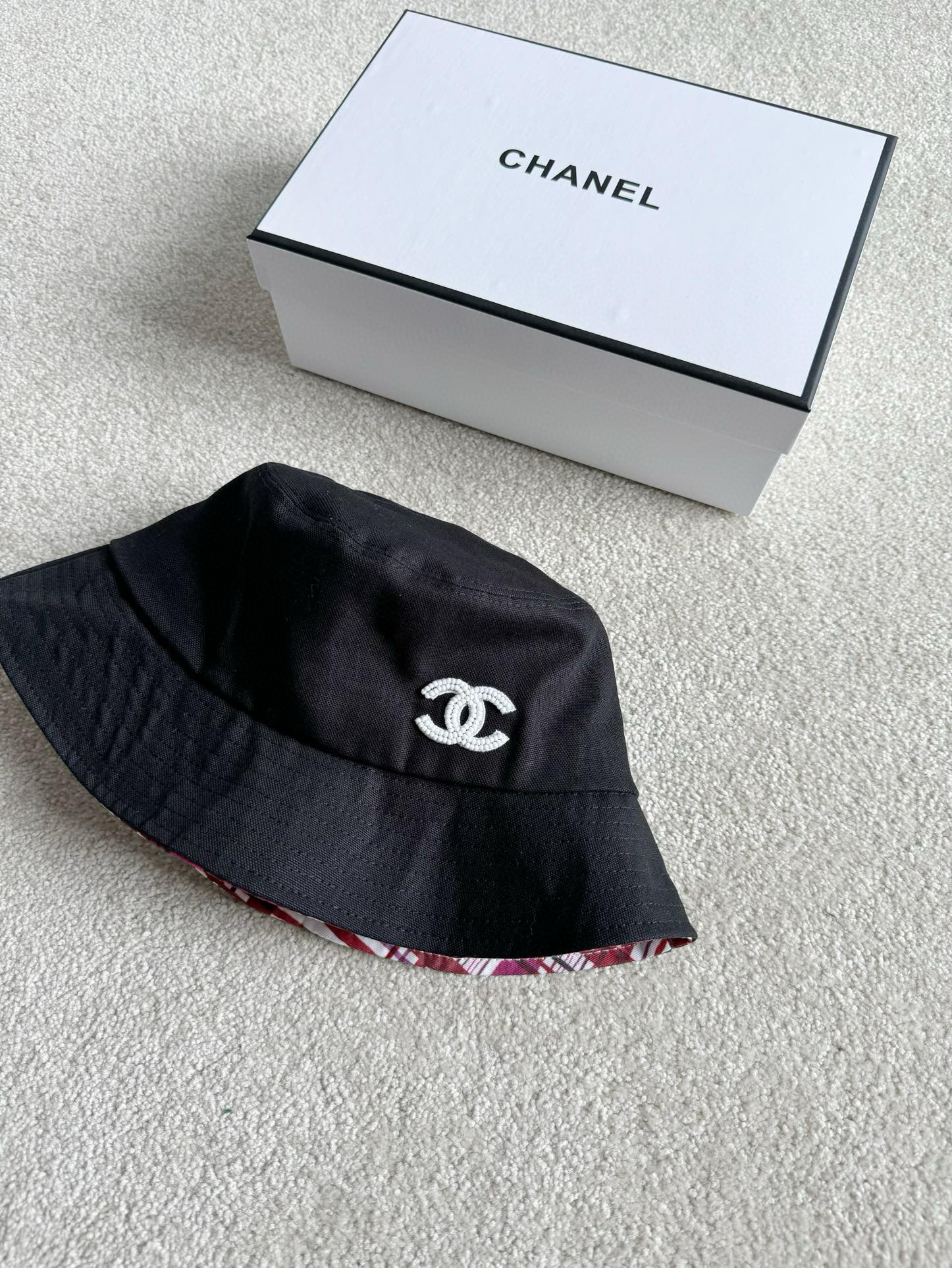 샤넬 CHANEL 버킷햇 Black