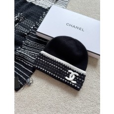 샤넬 CHANEL 모자 Black
