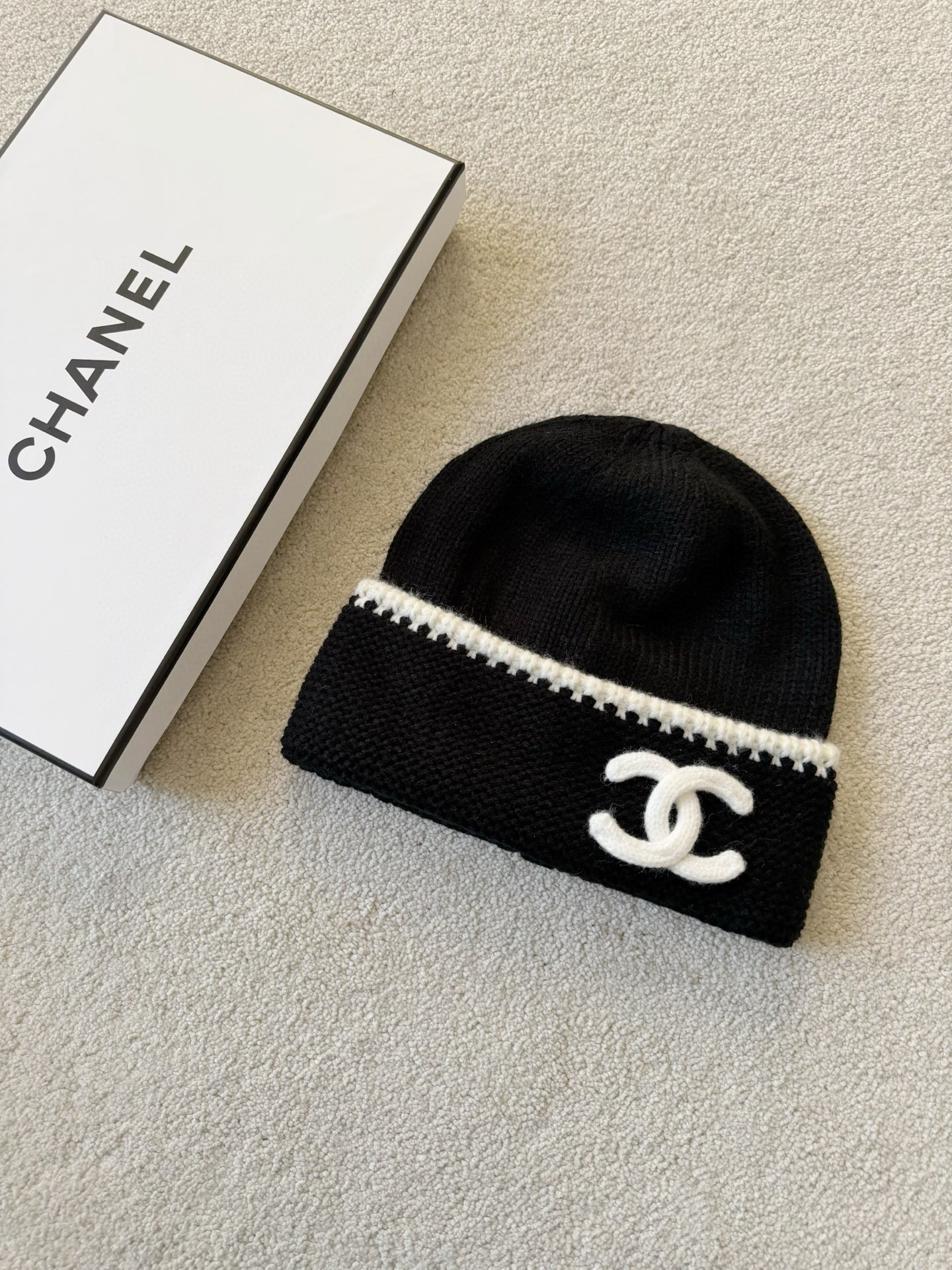 샤넬 CHANEL 모자 Black
