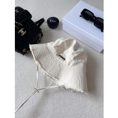 JACQUEMUS 버킷햇 White