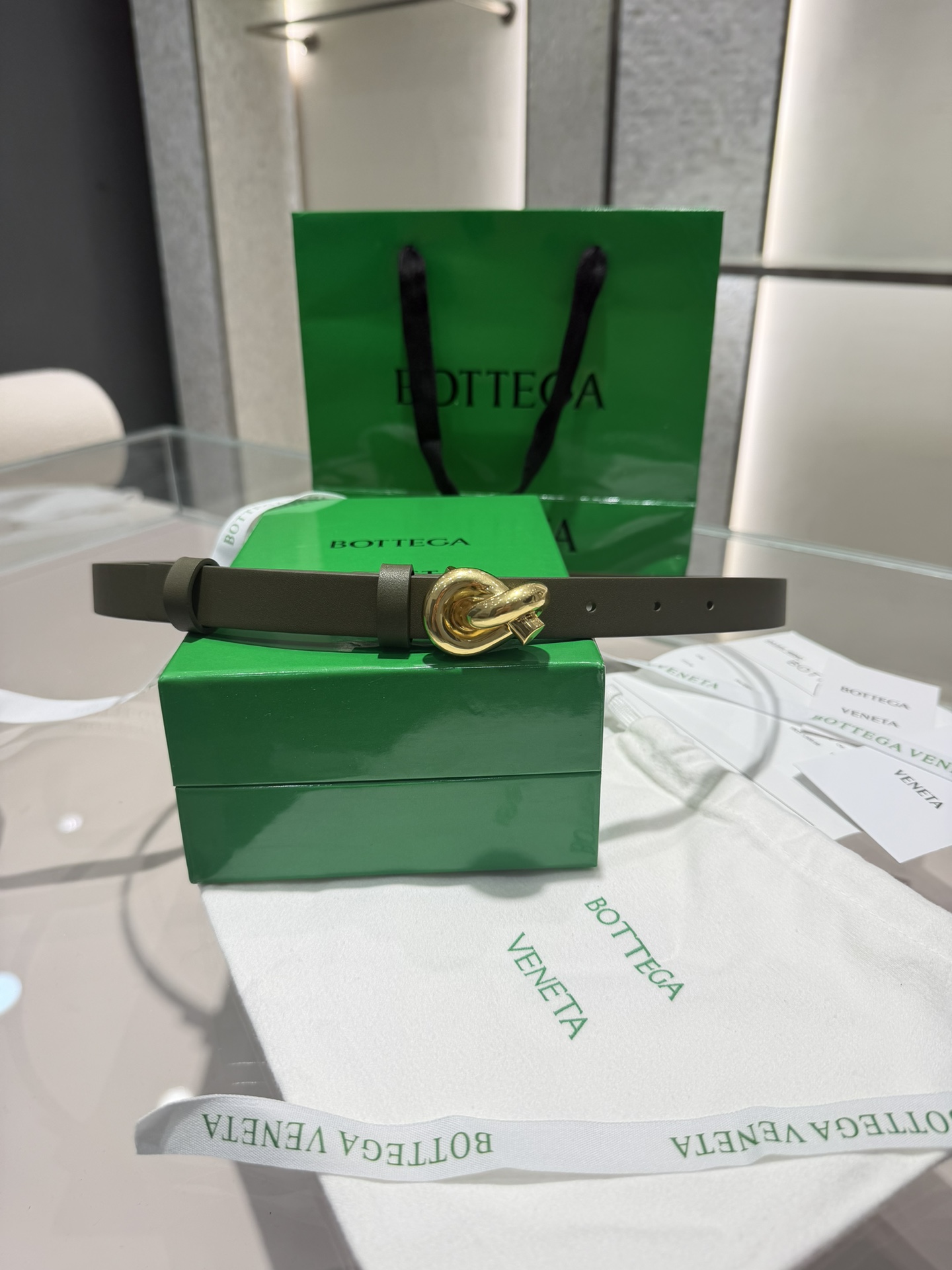 보테가베네타 Bottega Veneta 벨트 35mm