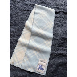 버버리 Burberry 캐시미어 머플러 Blue