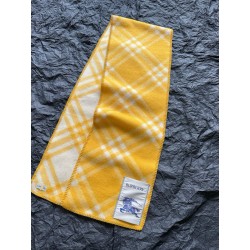 버버리 Burberry 캐시미어 머플러 yellow