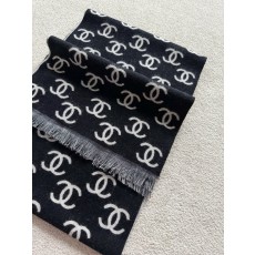 샤넬 CHANEL 머플러 Black