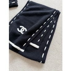 샤넬 CHANEL 머플러 Black
