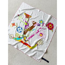 루이비통 Louis Vuitton Scarf 스커프(실크) 90cm