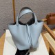 에르메스 Hermes Picotin lock 22cm clemence P0 Girs Pantin/silver