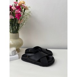 생로랑 Saint laurent 슬리퍼 Black