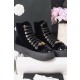 샤넬 CHANEL 25A 앵클 부츠 Black