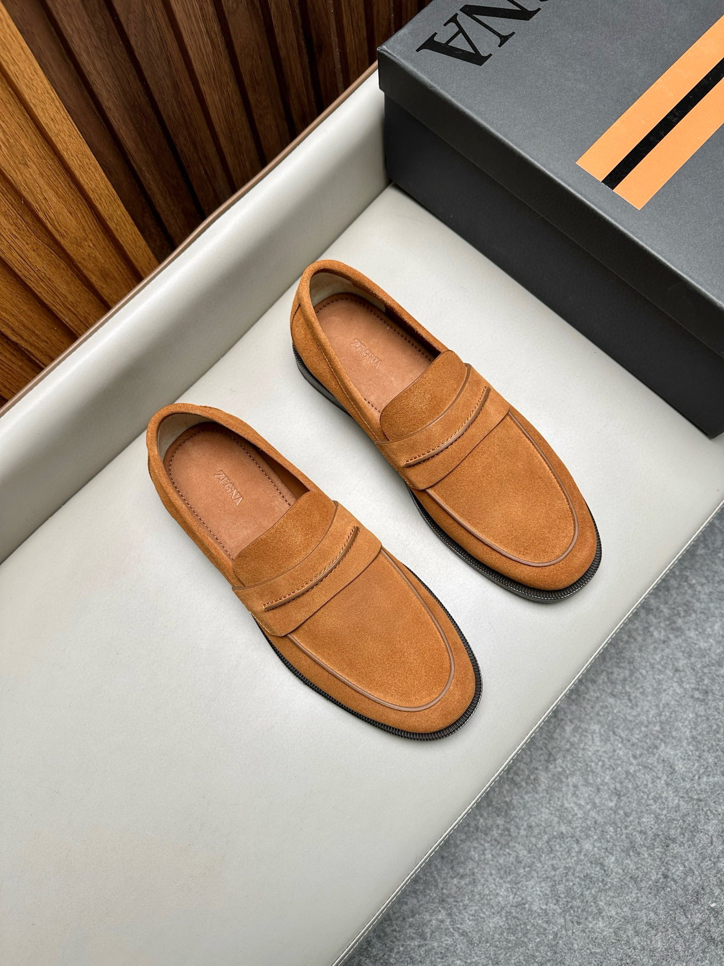 제냐 Zegna Mocassin Corson 로퍼 슈즈