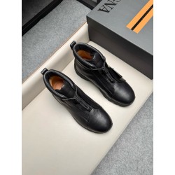 제냐 Zegna Triple Stitch TM Monte  앵클 부츠