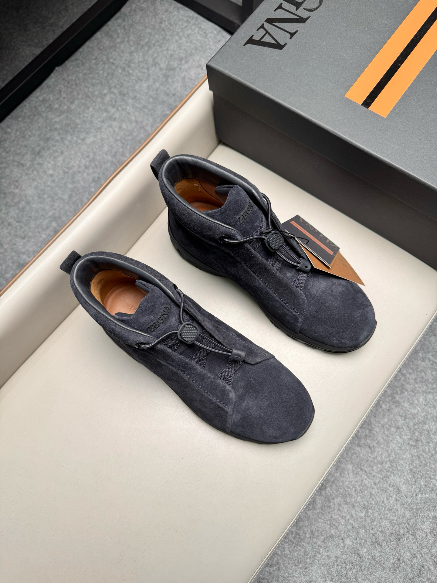 제냐 Zegna Triple Stitch TM Monte  앵클 부츠