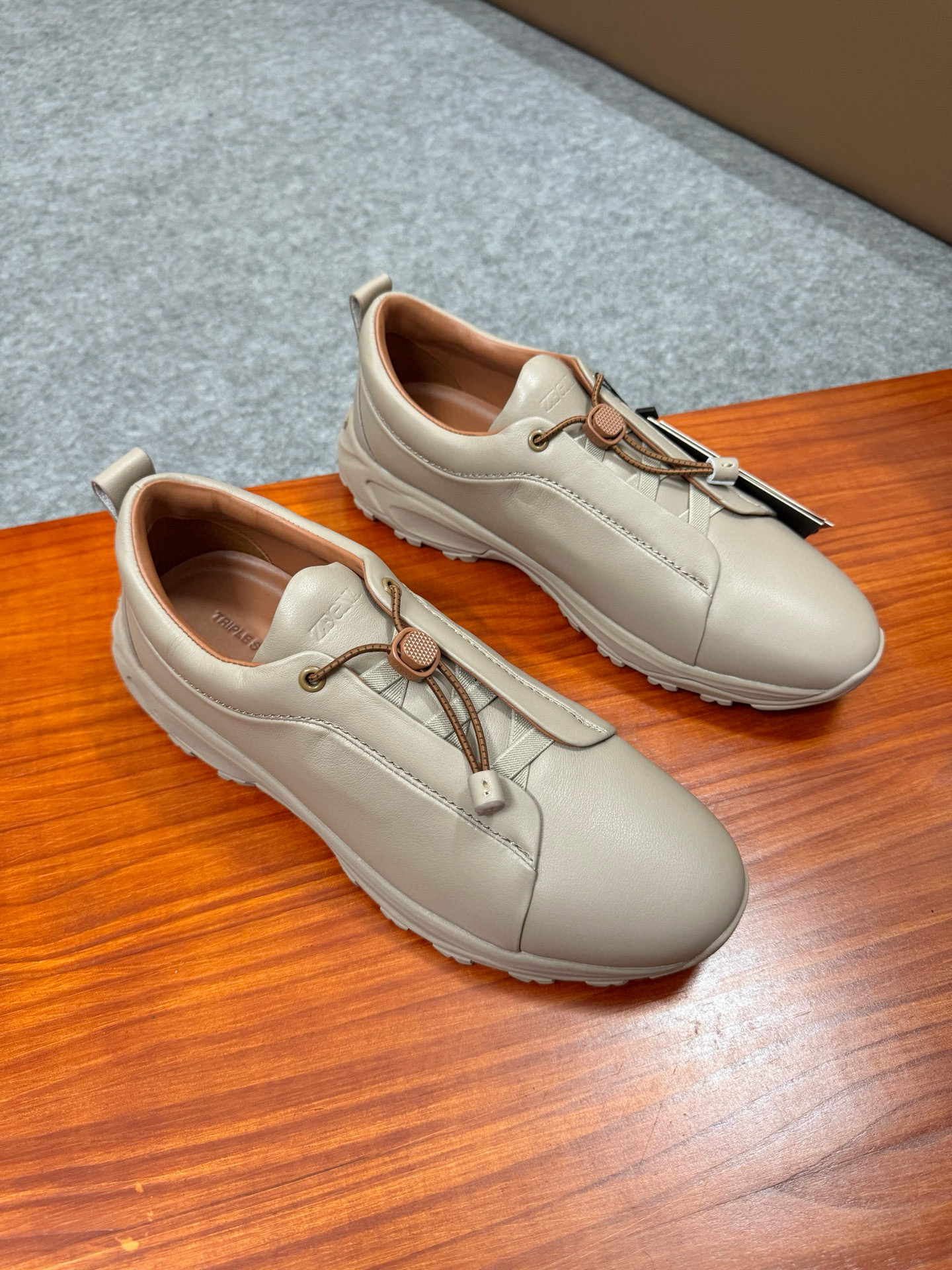 제냐 Zegna Triple Stitch TM Monte 스니커즈