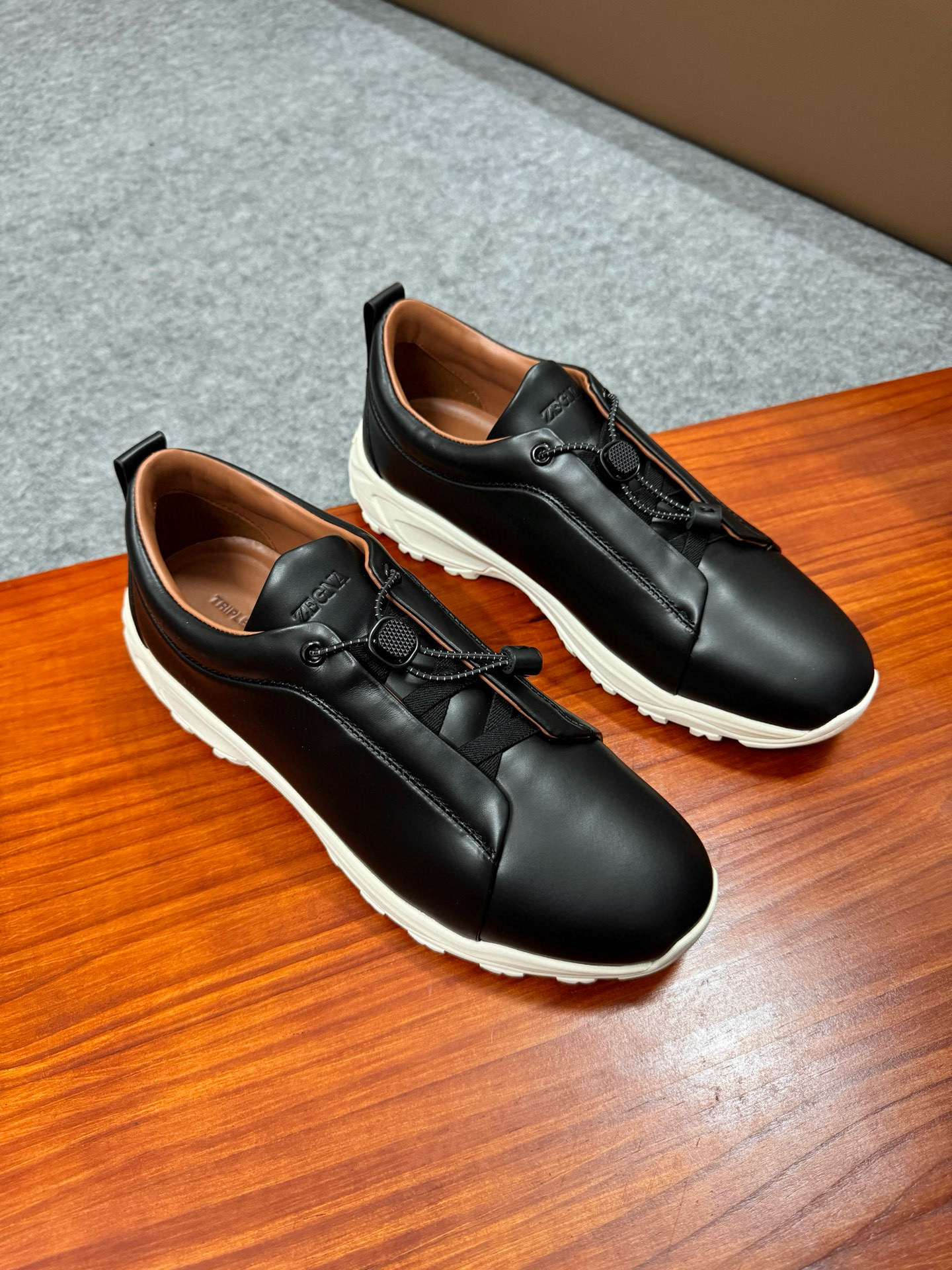 제냐 Zegna Triple Stitch TM Monte 스니커즈