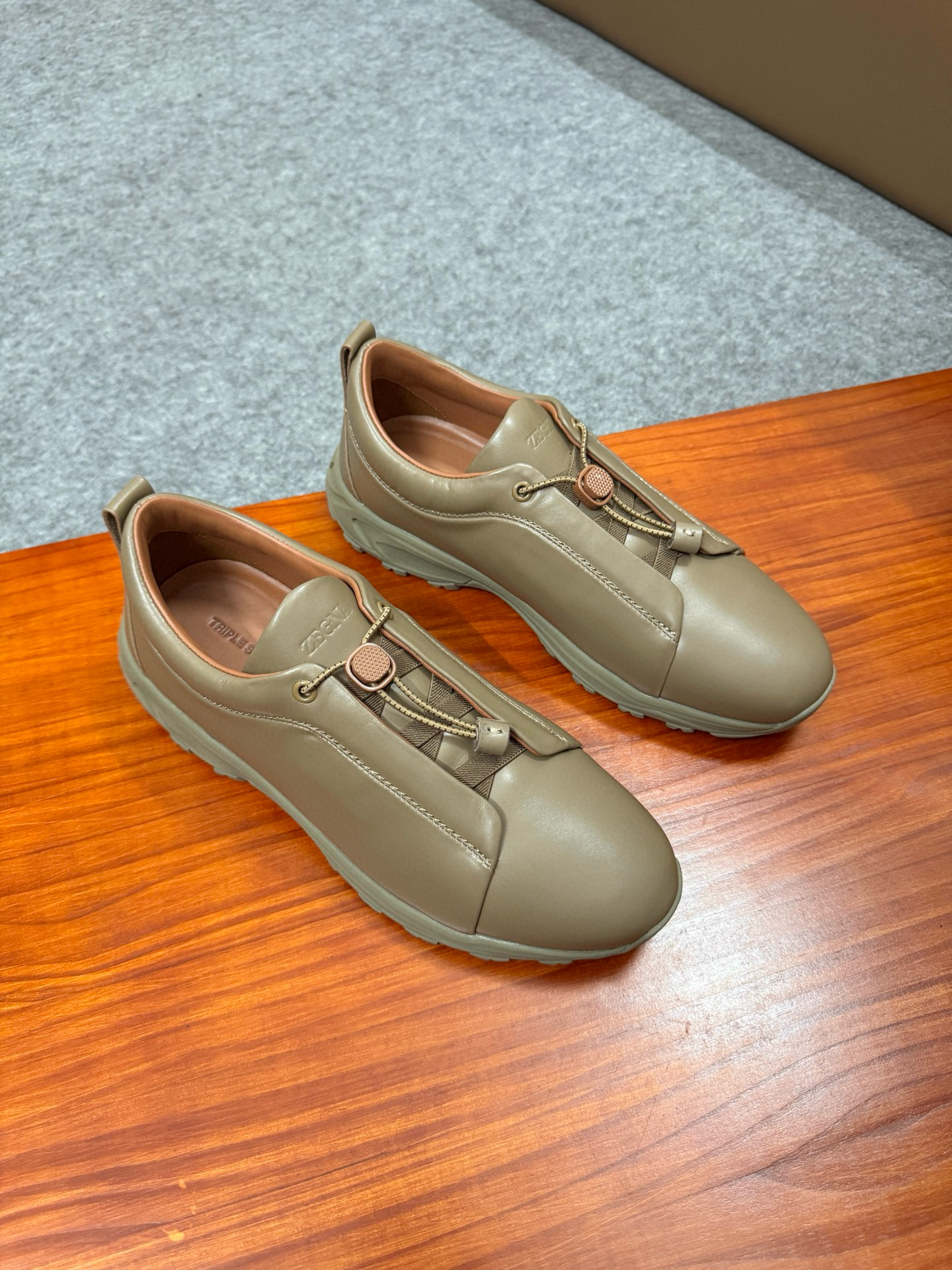 제냐 Zegna Triple Stitch TM Monte 스니커즈