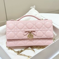 디올 Dior My Dior Mini Bag Pink 21cm