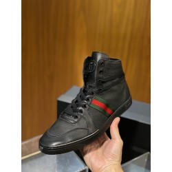 구찌 Gucci Stretch  하이 탑 스니커즈