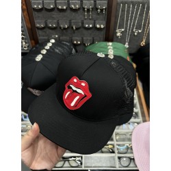 크롬하츠 CH&The Rolling Stones  red tongue  야구모자