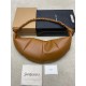 생로랑 Saint laurent YSL 862210 AMALIA hobo in lambskin Brown 23cm